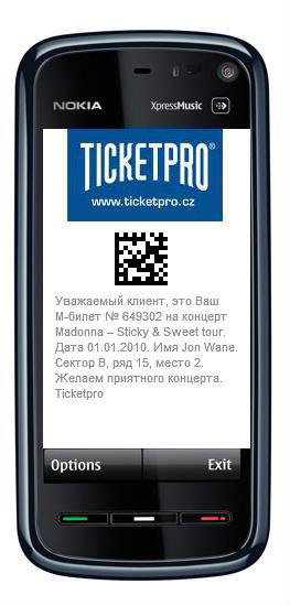 mobile tickets